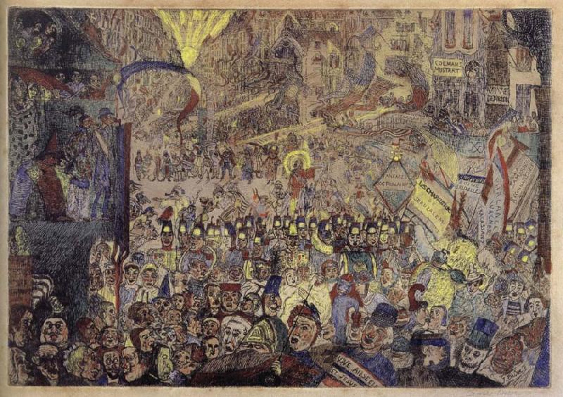 James Ensor The Entry of Christ into Brussels